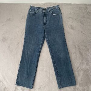 Versace Jeans Men 32x29 Blue Stone Wash Couture Designer Italy‎ Made Vintage
